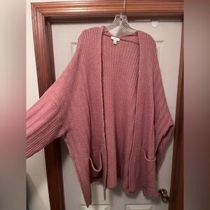 Topshop Women's Pink Sweater